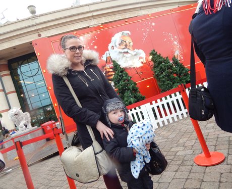 coca Cola Truck Trafford Centre 2015
