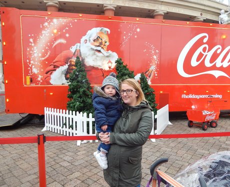 coca Cola Truck Trafford Centre 2015