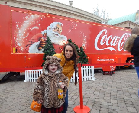 coca Cola Truck Trafford Centre 2015