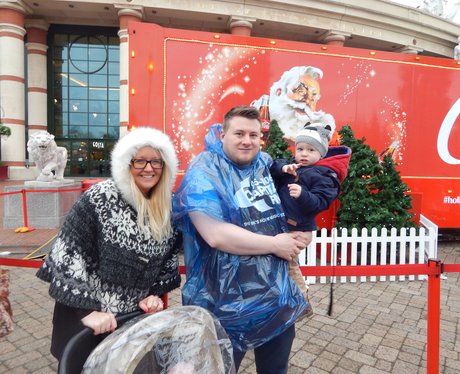 coca Cola Truck Trafford Centre 2015