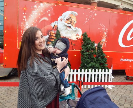 Coca Cola Truck Trafford Centre 2015