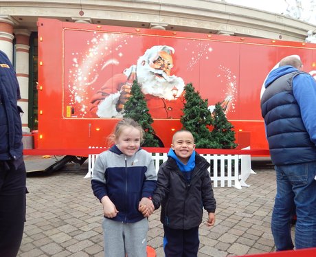 Coca Cola Truck Trafford Centre 2015