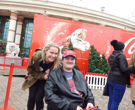 Coca Cola Truck Trafford Centre 2015