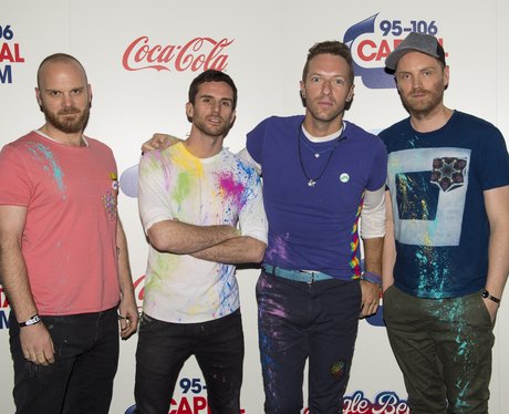 Coldplay Red Carpet Jingle Bell Ball 2015