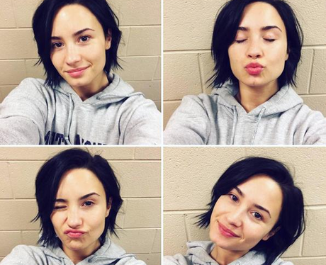 Demi Lovato Make-Up Free Instagram