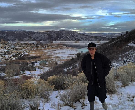Justin Bieber Holiday Instagram