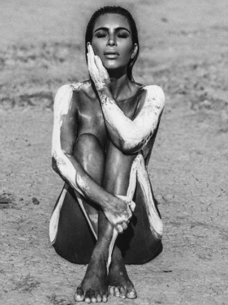 Kim Kardashian Desert Shoot Instagram