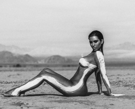Kim Kardashian Desert Shoot Instagram