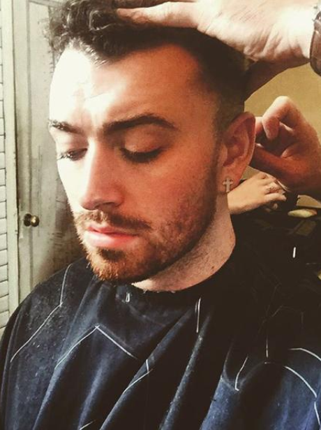 Sam Smith Shave Instagram
