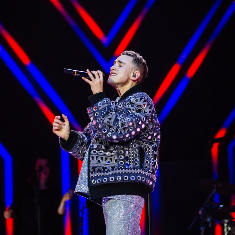 Olly Alexander of Years & Years Jingle Bell Ball 2015