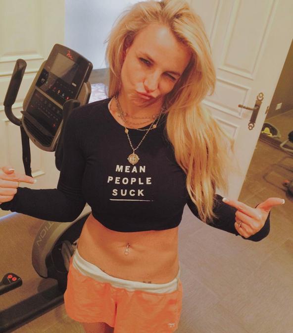 Britney Spears Abs Instagram