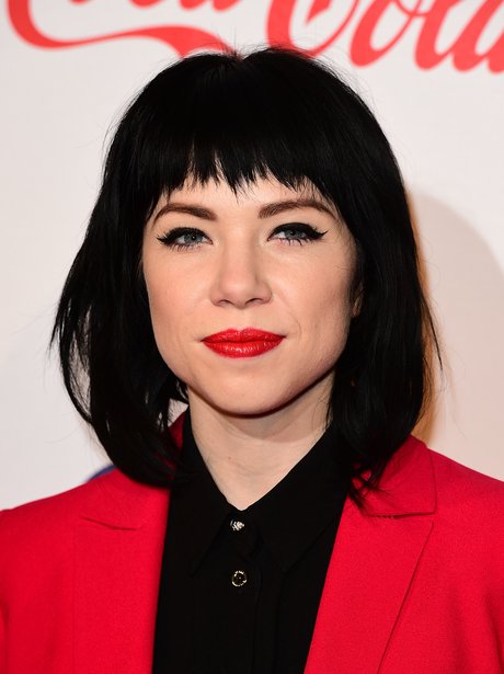 Carly Rae Jepson Red Carpet Jingle Bell Ball 2015