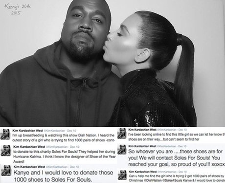 Kim and Kanye shoes