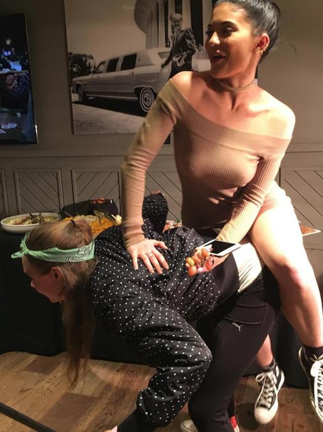 Kylie Jenner Cara Delevingne Instagram