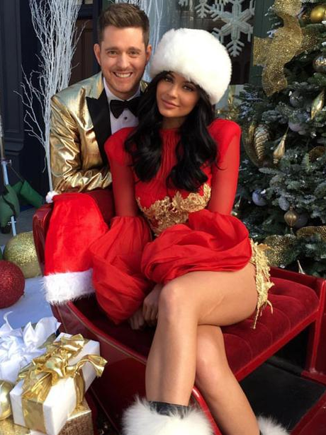 Kylie Jenner Mrs. Claus Instagram