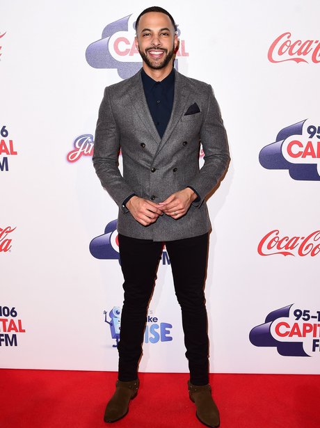 Marvin Humes Red Carpet Jingle Bell Ball 2015