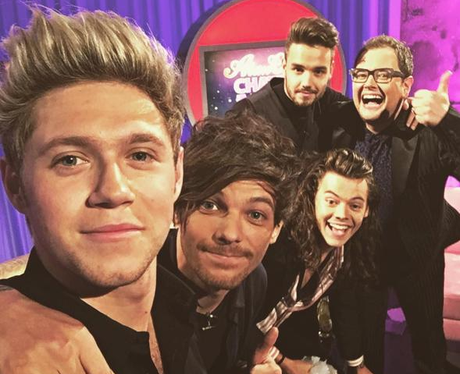 One Direction On Alan Carr's Chatty Man Instagram