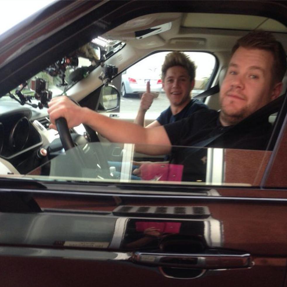 One Direction's Carpool Karaoke niall james corden