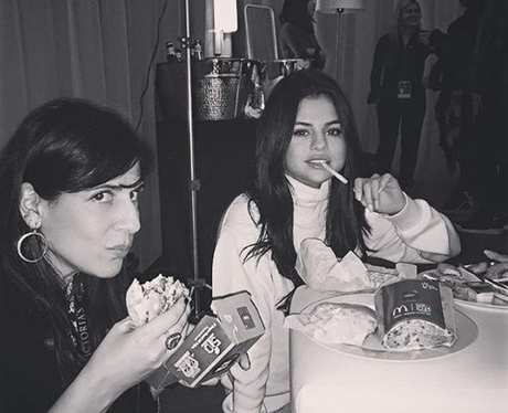 Selena Gomez McDonalds Instagram