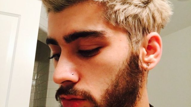 Zayn Malik Beard Selfie