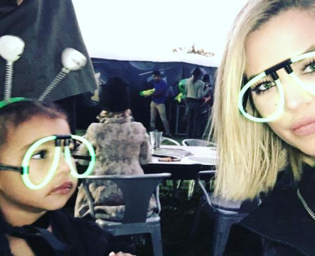 North West and Khloe Kardashian glasses