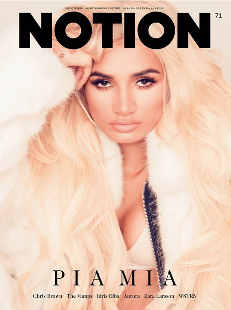 Notion Magazine with Pia Mia