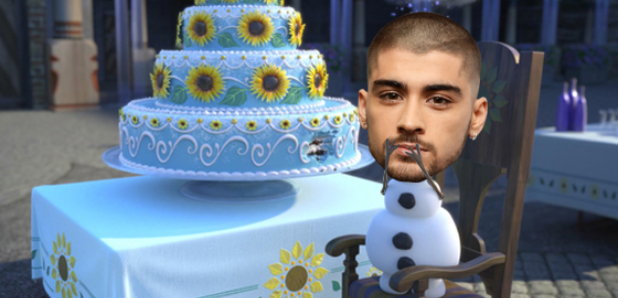 Zayn Malik as Olaf Frozen