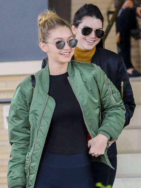 Kendall Jenner and Gigi Hadid in CA