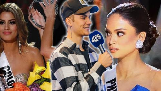 Miss Universe 2015 Fail Justin Bieber