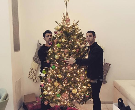 Nick Jonas Christmas Instagram