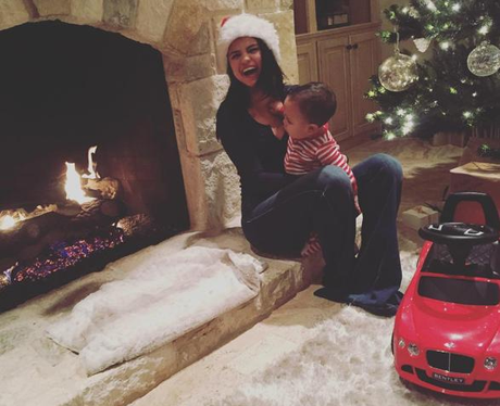 Selena Gomez Christmas Instagram