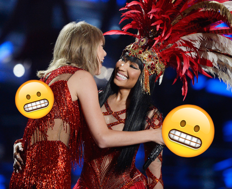 Taylor Swift and Nicki Minaj Emoji