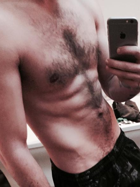 One Direction Liam Payne Topless Instagram