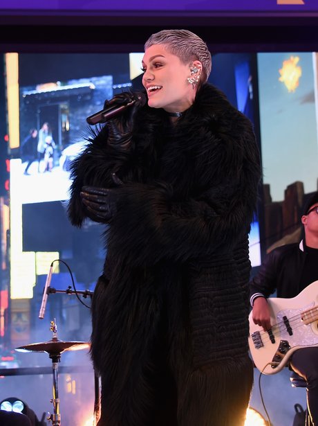 Jessie J, performs on New Year's Eve 2016 in Times