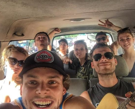 Ashton Irwin & Bryanna Holly selfie