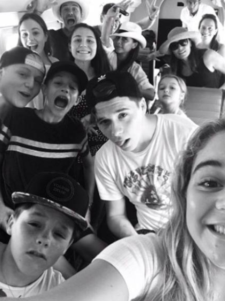 Brooklyn Beckham Family Selfie Instagram