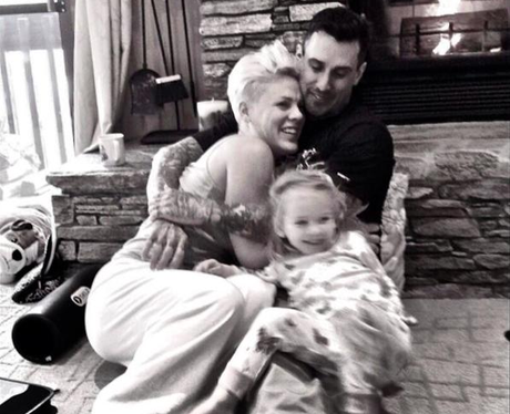 Carey Hart and Pink 10th anniversary Instagram
