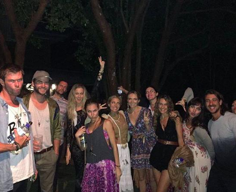 Miley Cyrus and liam hemsworth Instagram