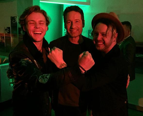 5SOS Ashton Irwin David Duchovny Instagram