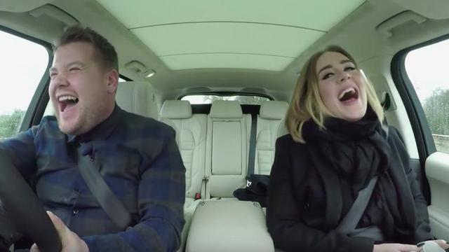 Adele Carpool Karaoke James Corden