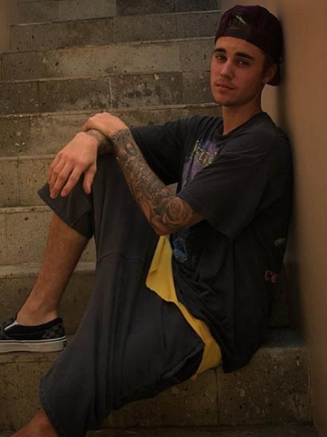 Justin Bieber Holiday Instagram