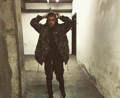Justin Bieber Top Knot Instagram