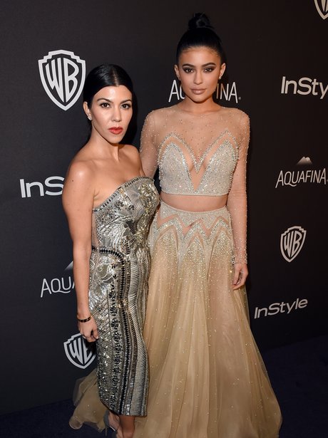 Kourtney Kardashian and Kylie Jenner