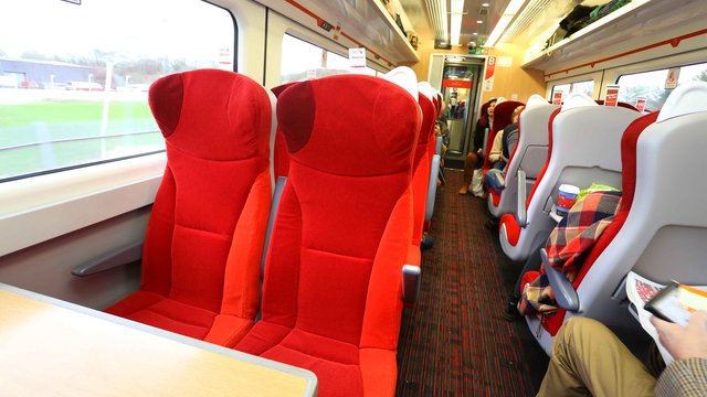 Train Seats Standard Class