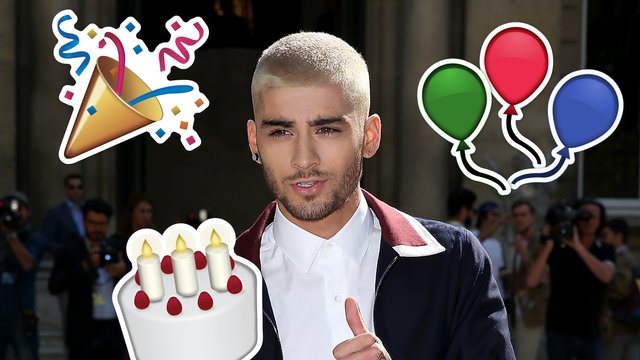 Zayn Malik Birthday