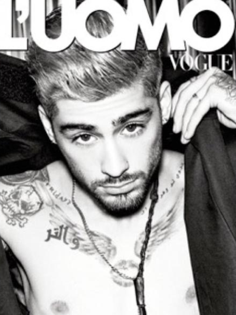 Cover Star Again Zayn Malik Poses Topless For The Cover Of Luomo Vogue This Capital 