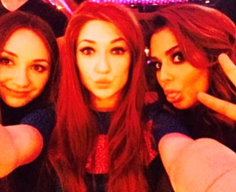 Cheryl & Nicola party selfie