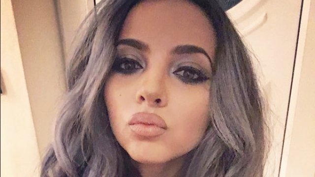 Jade from Little Mix shows off new grey hair colou