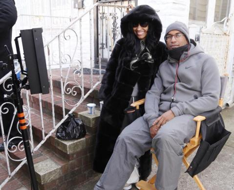Nicki Minaj on set for ‘Nicki’