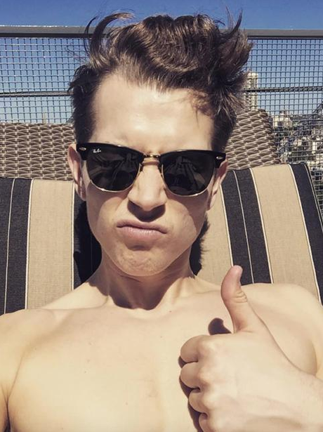 The Vamps James McVey Holiday Instagram